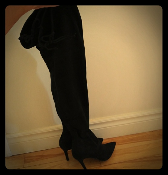 Shoes - Over the knee pointy aldo boots